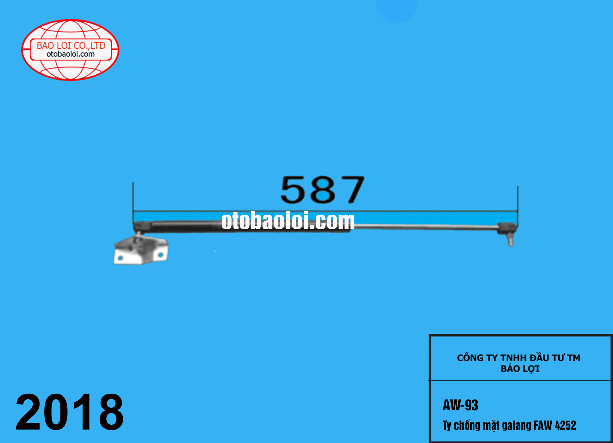 Ty chống mặt galang FAW 4252