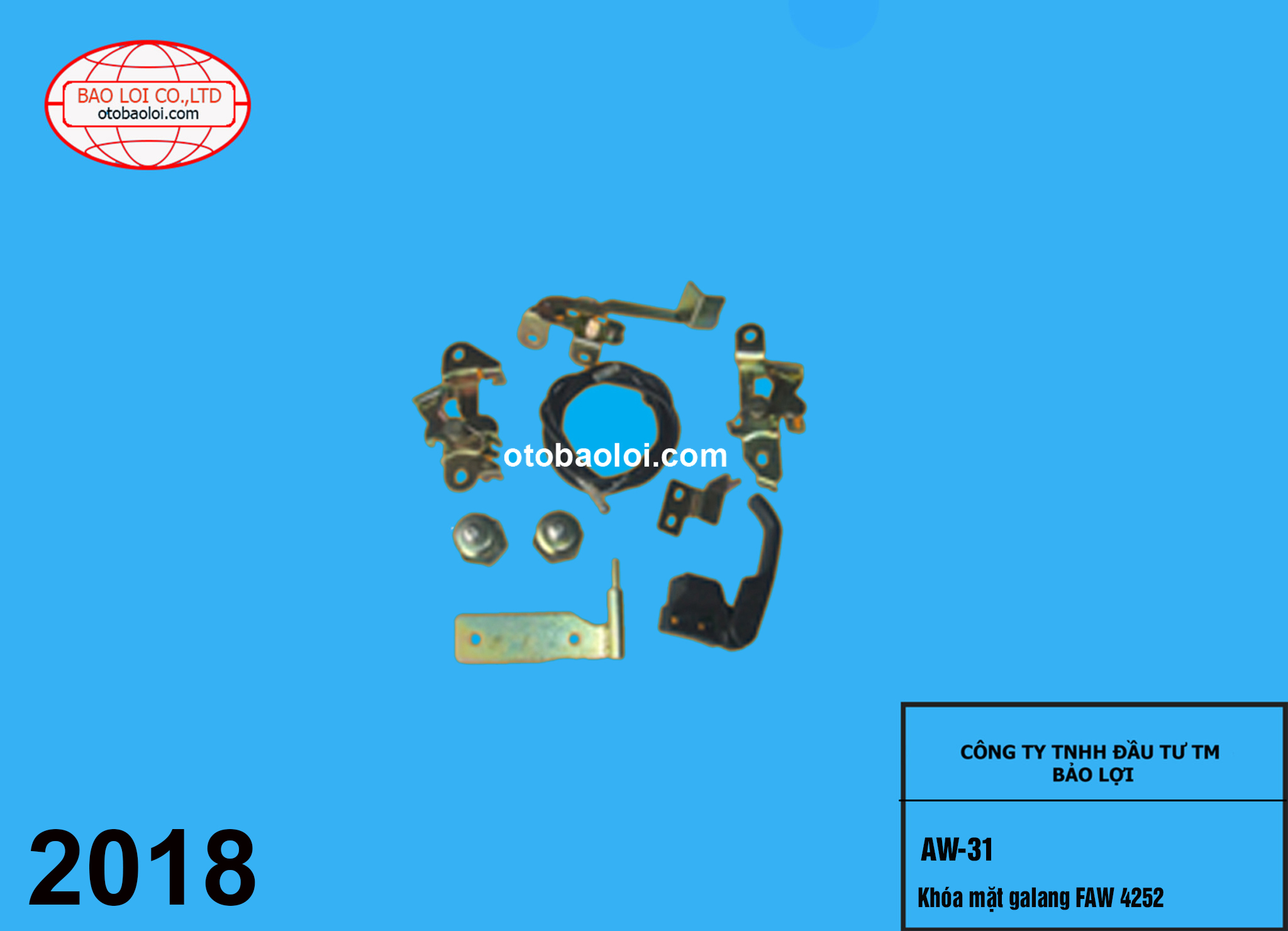 Khóa mặt galang FAW 4252