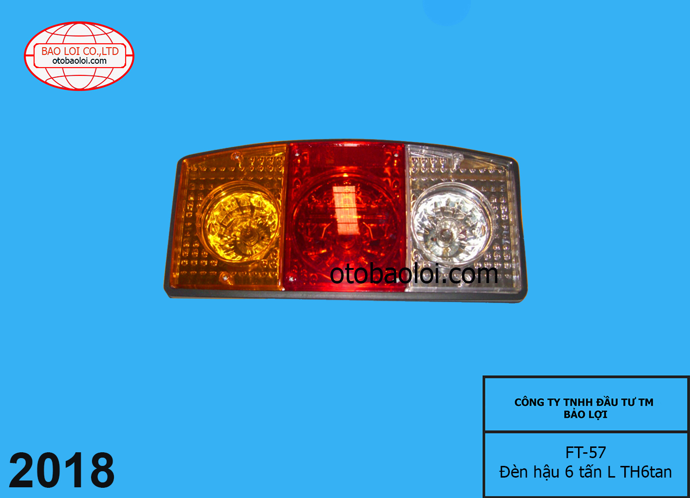 Đèn hậu  6 tấn L TH