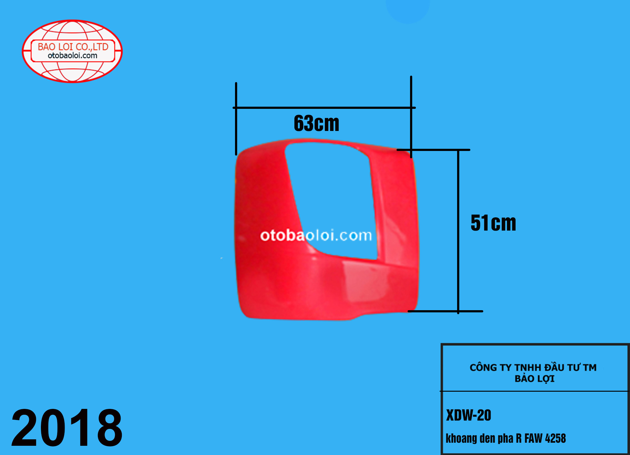 khoang den pha R FAW 4258