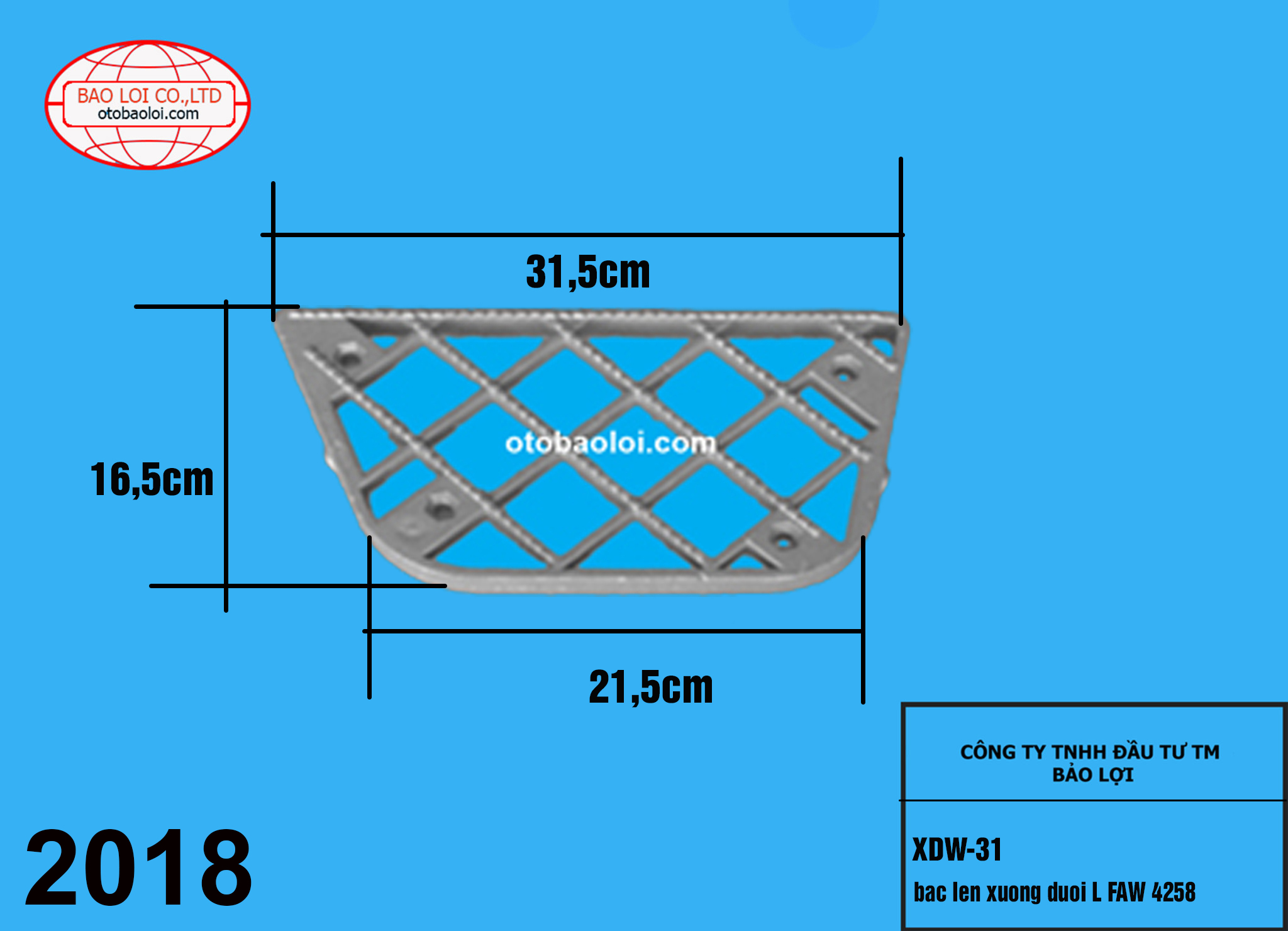 bac len xuong duoi L FAW 4258