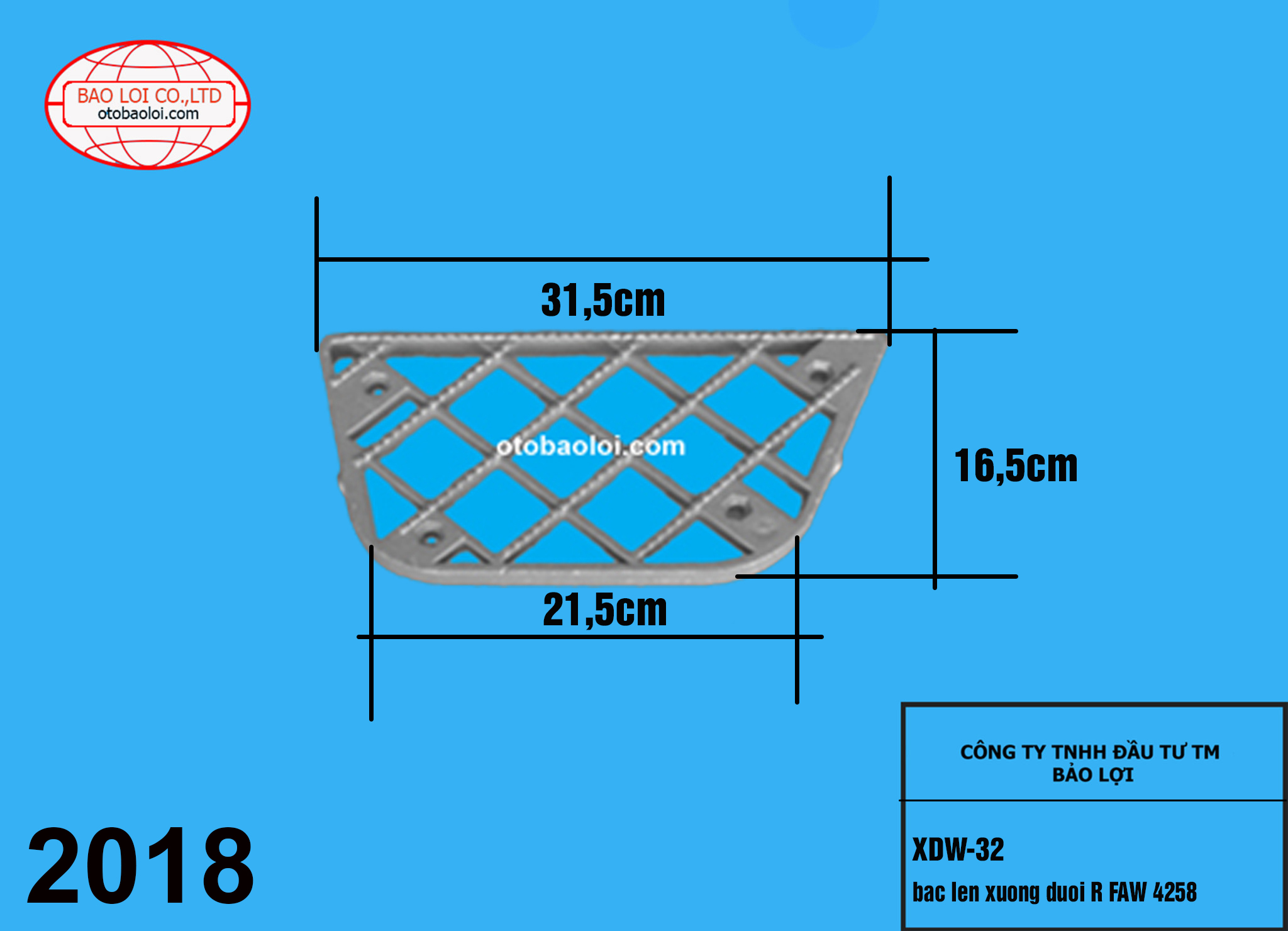 bac len xuong duoi R FAW 4258
