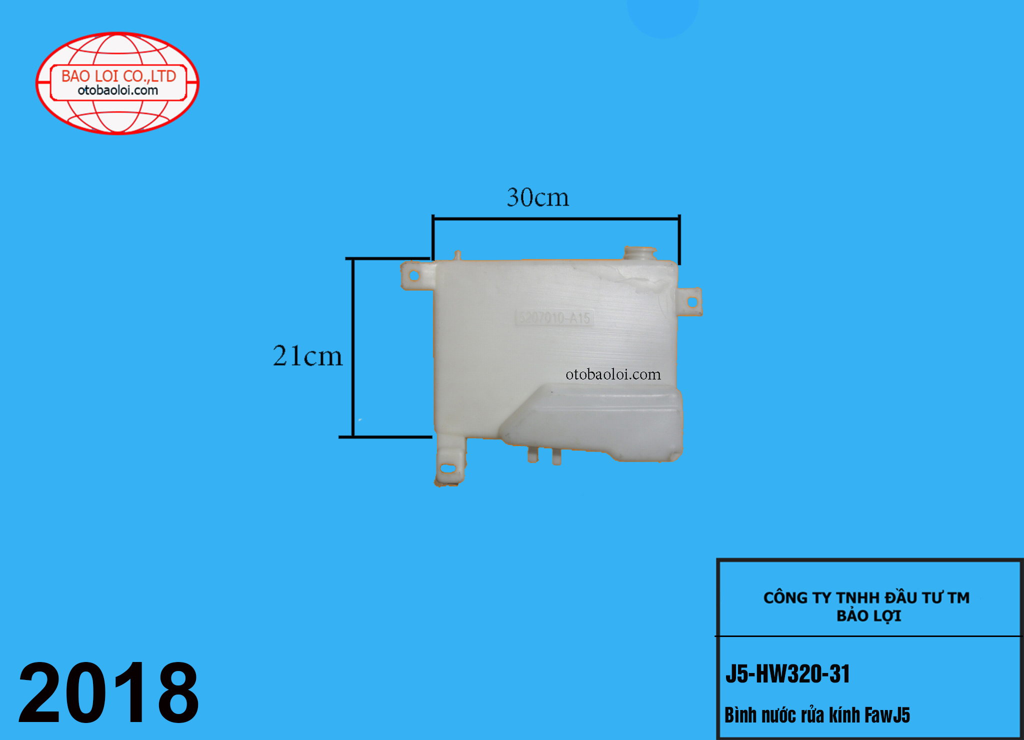 Bình nước rửa kính FawJ5