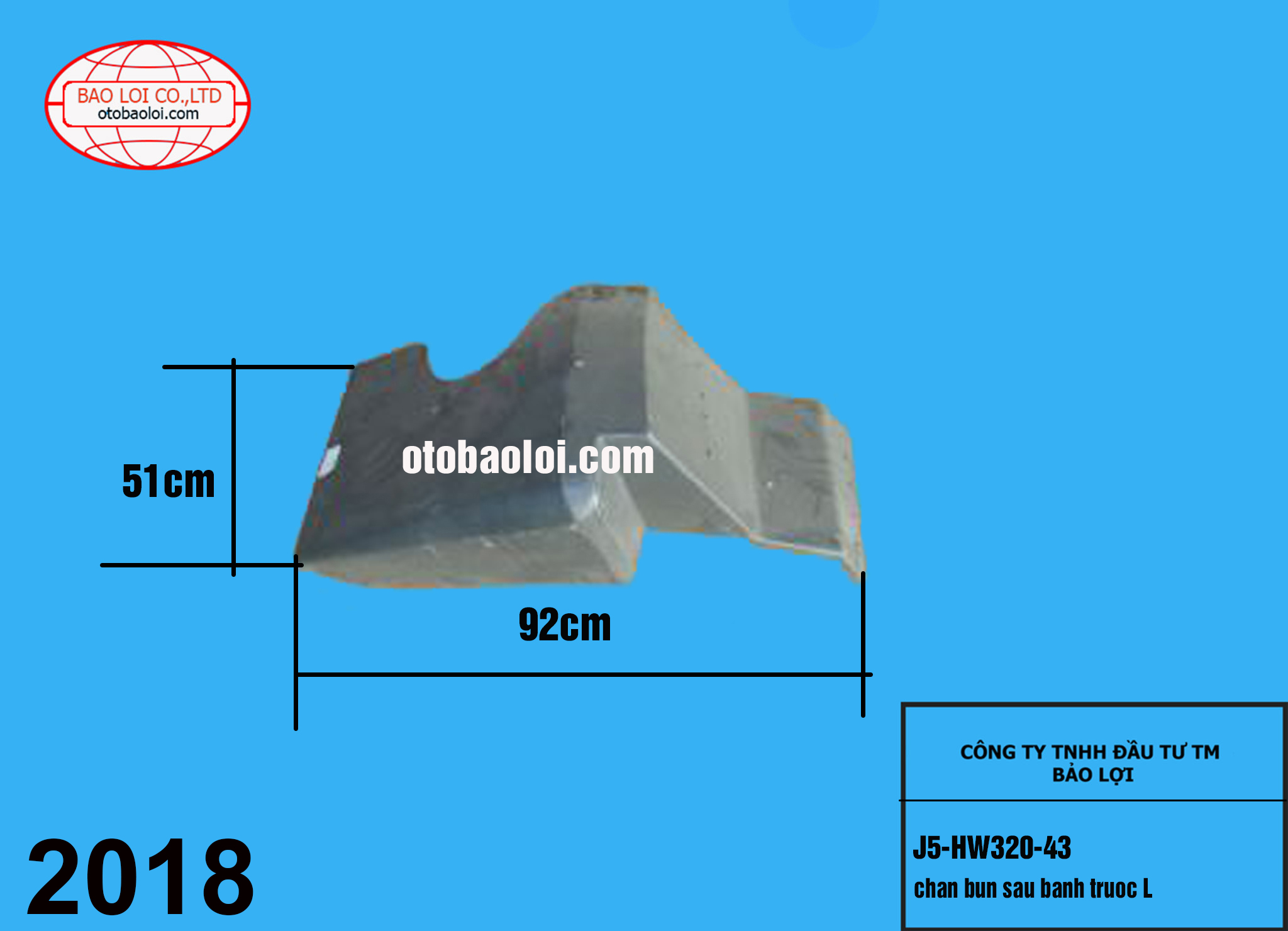 chan bun sau banh truoc L