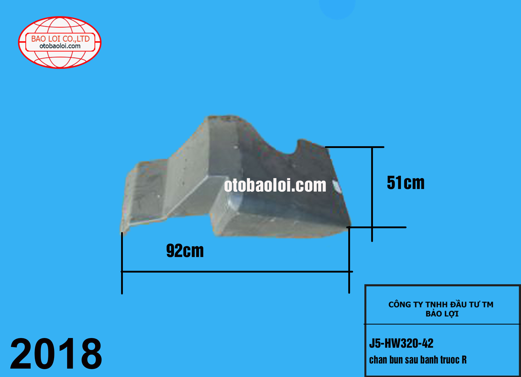 chan bun sau banh truoc R