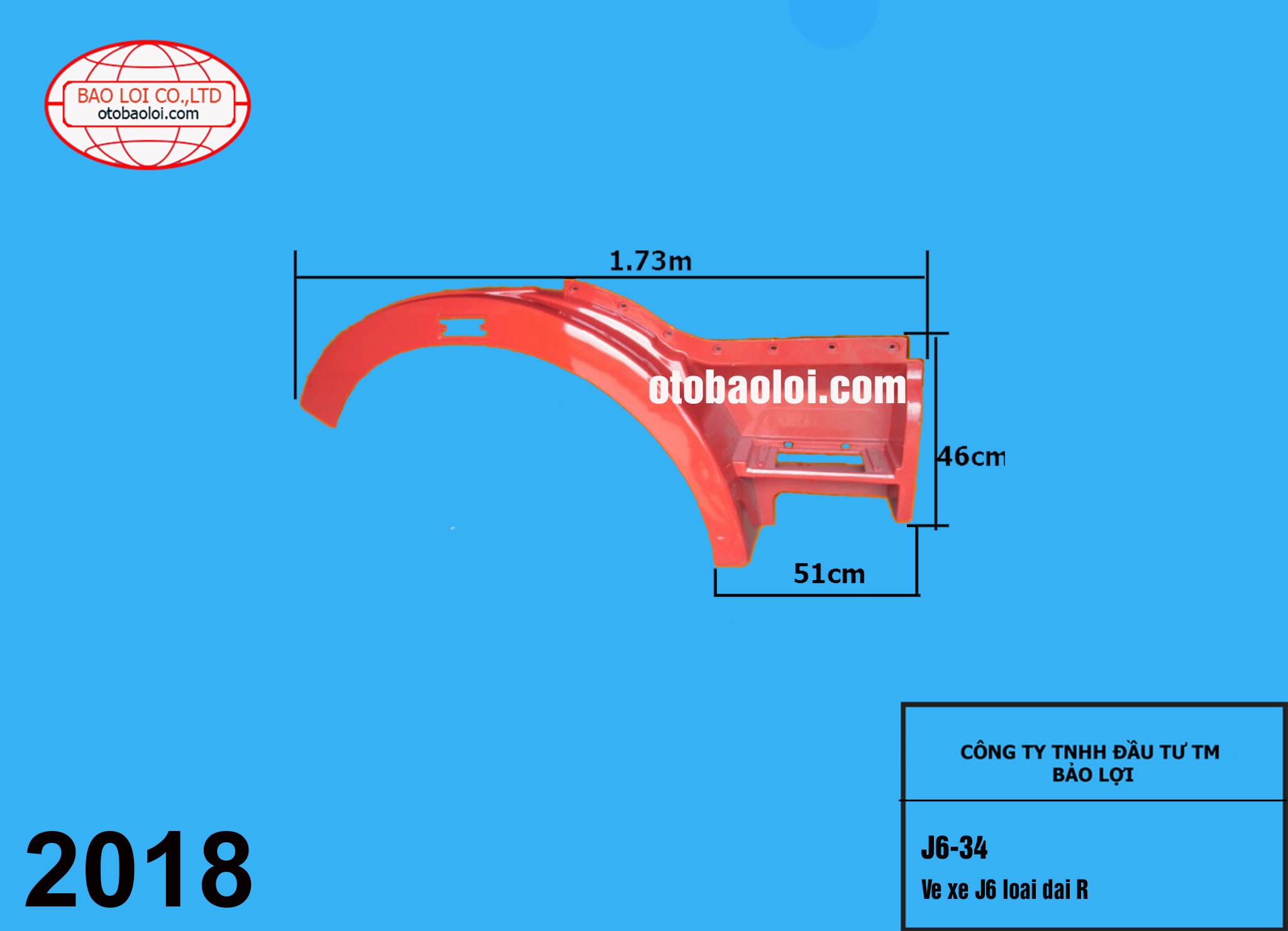 Ve xe J6P500 có gờ R