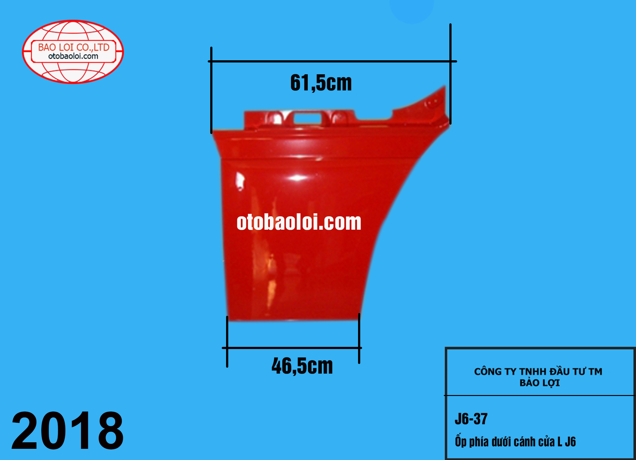 Ốp phía dưới cánh cửa L J6