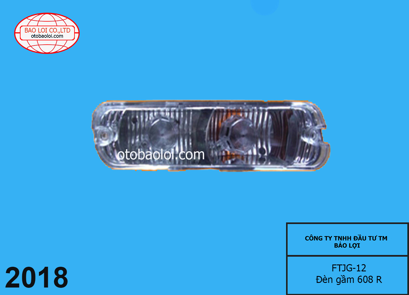Đèn gầm 608 R