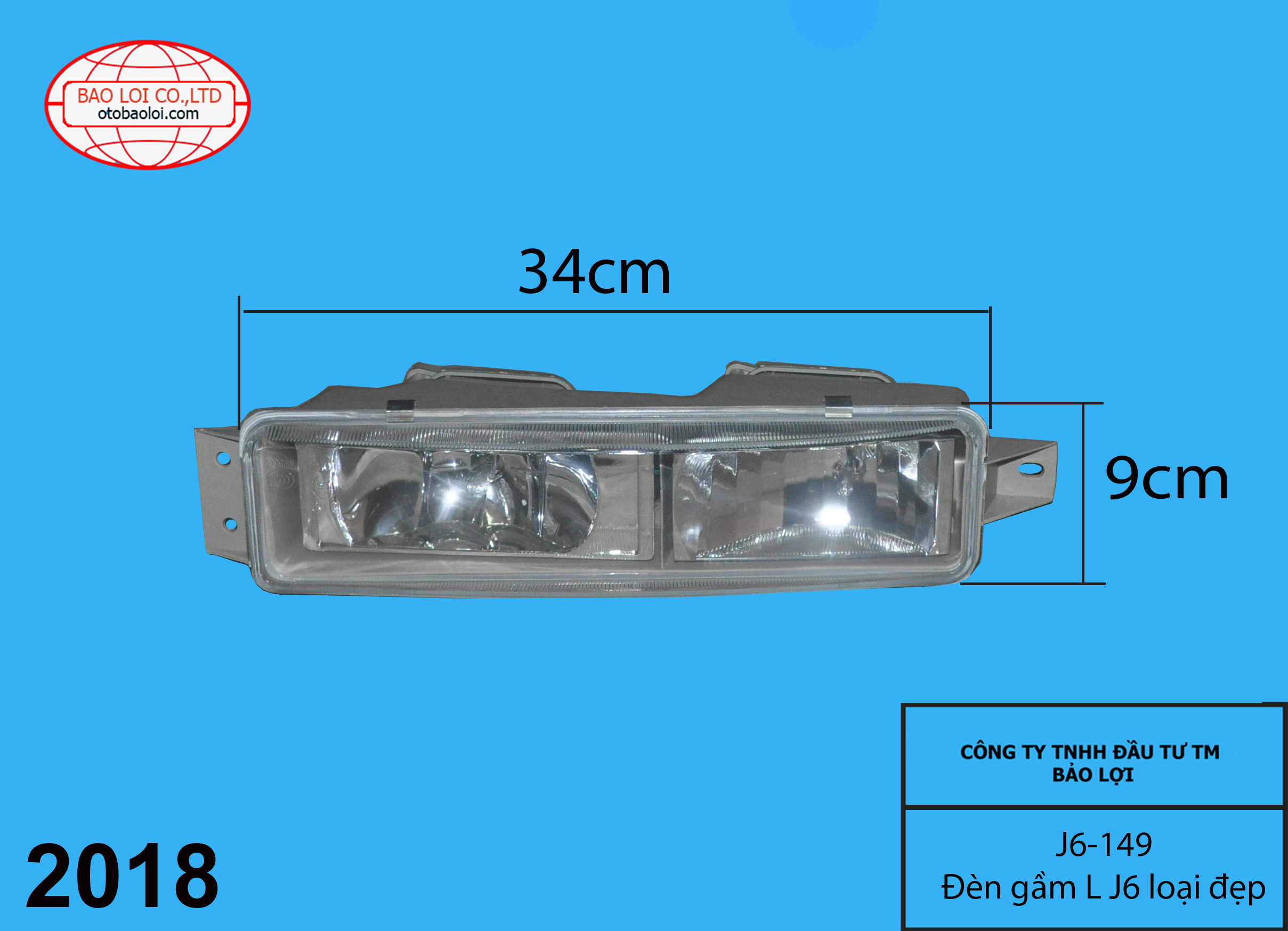 Đèn gầm L J6 loại đẹp