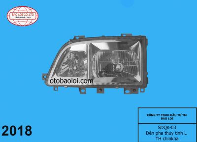 Đèn pha thủy tinh L Trường Hải Chin Kha