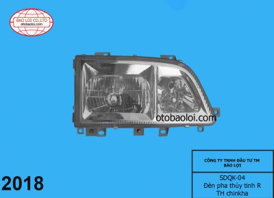 Đèn pha thủy tinh R Trường Hải Chin Kha