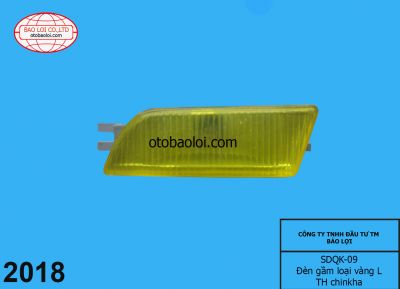 Đèn gầm loại hoa văn vàng L Trường Hải Chin Kha