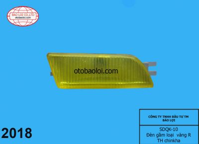 Đèn gầm loại hoa văn vàng R Trường Hải Chin Kha