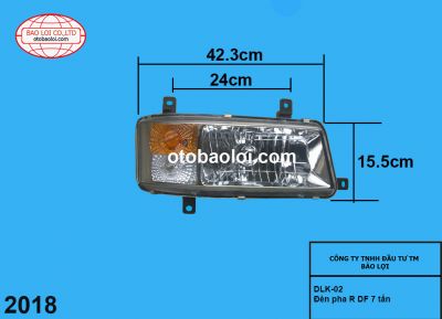 Đèn pha R DF 7 tấn