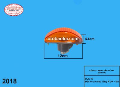 Đèn vè xe màu vàng  R DF 7 tấn