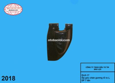 Ốp góc chân gương lỗ to L DF 7 tấn