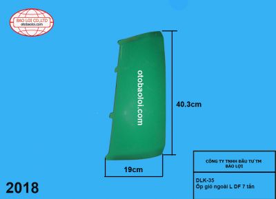 Ốp gió ngoài L DF 7 tấn