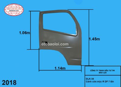 Cánh cửa mộc R DF 7 tấn