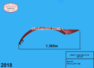 Vè xe L DF 7 tấn