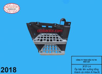 Ôp bậc lên xuống tổng thành cả nhôm R Faw3t