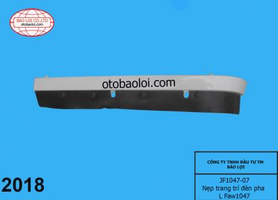 Nẹp trang trí đèn pha L Faw1047 