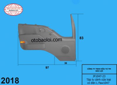 Táp ly cánh cửa loại có đèn L Faw1047