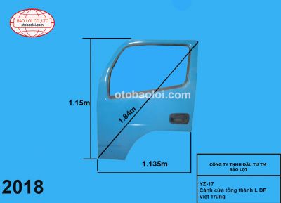 Cánh cửa tổng thành L DF Việt Trung