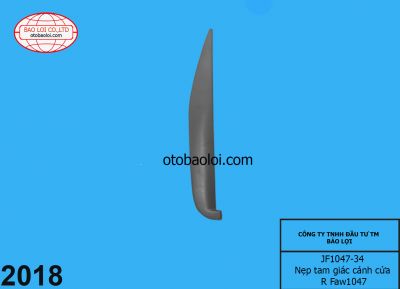 Nẹp tam giác cánh cửa R Faw1047