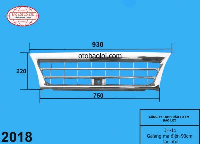 Galang mạ điện 93cm Jac nhỏ