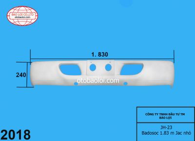 badosoc 1.83 m Jac nhỏ