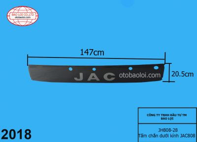 Tấm chắn dưới kính JAC808