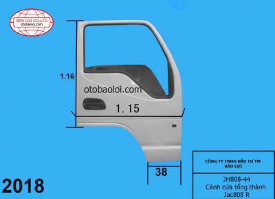 Cánh cửa tổng thành Jac808 R
