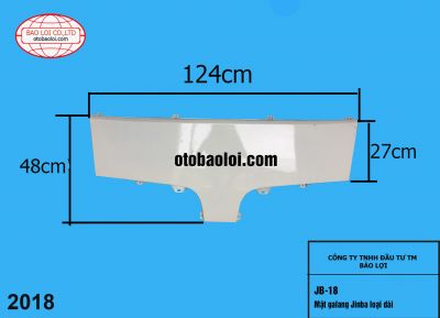 Mặt galang Jinba loại dài