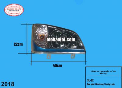 Đèn pha R CuuLong 1t mày xanh