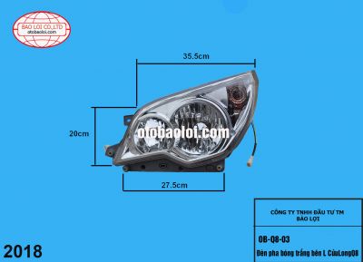 Đèn pha bóng trắng bên L CửuLongQ8
