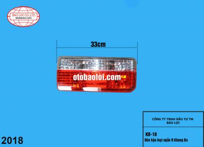 Đèn hậu loại ngắn R Khang Ba