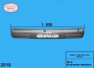 Tấm chắn dưới kính 1.860m Khang Ba