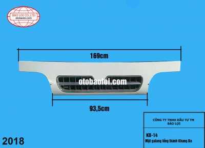Mặt galang tổng thành Khang Ba