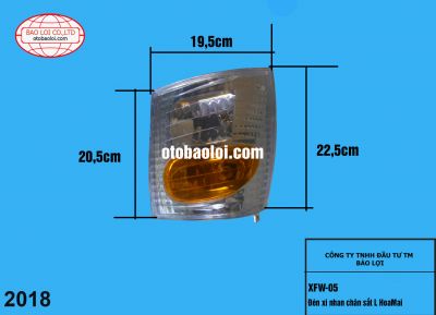 Đèn xi nhan chân sắt L HoaMai