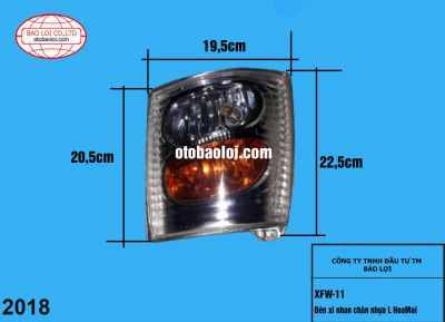 Đèn xi nhan chân nhựa L HoaMai