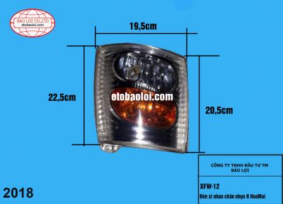 Đèn xi nhan chân nhựa R HoaMai