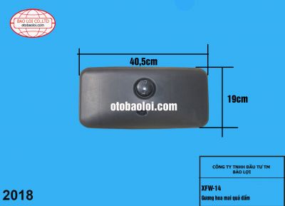 Gương hoa mai quả đấm 