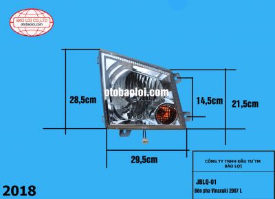 Đèn pha Vinaxuki 2007 L