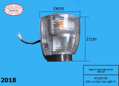 Đèn xi nhan loại ngắn R