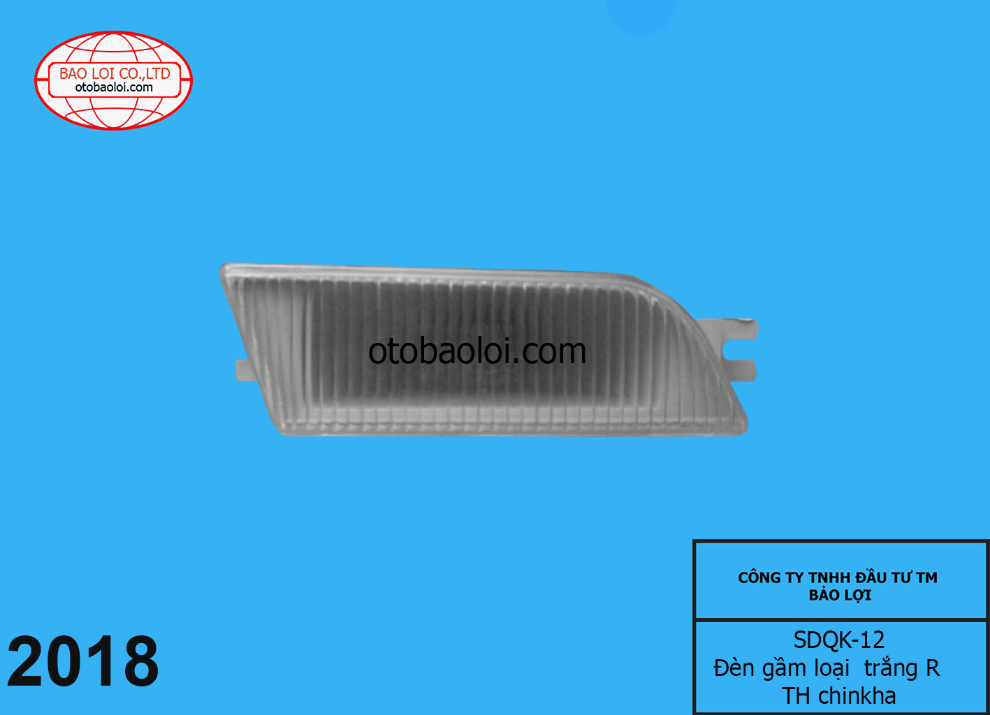 Đèn gầm loại thường trắng R Trường Hải Chin Kha