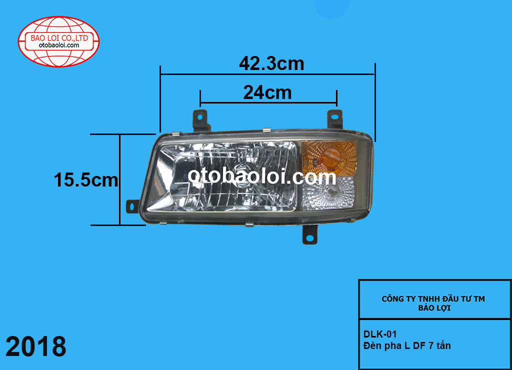 Đèn pha L DF 7 tấn