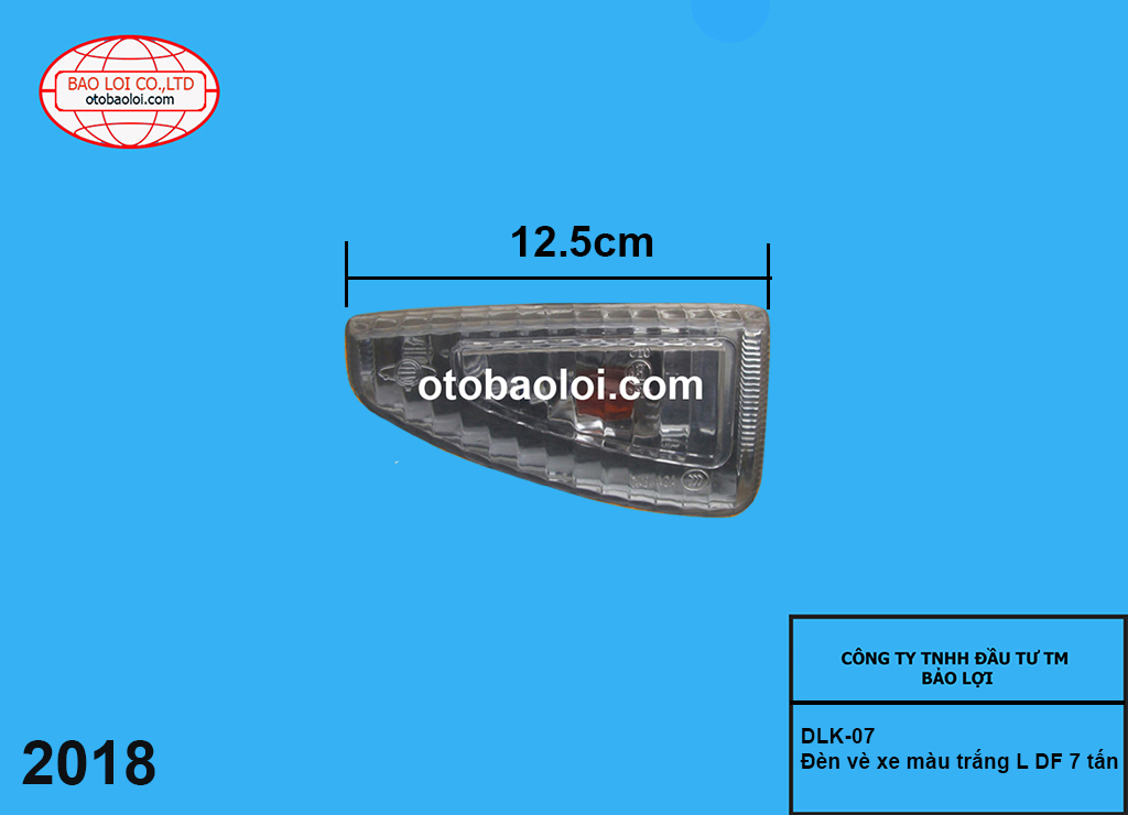 Đèn vè xe màu trắng L DF 7 tấn