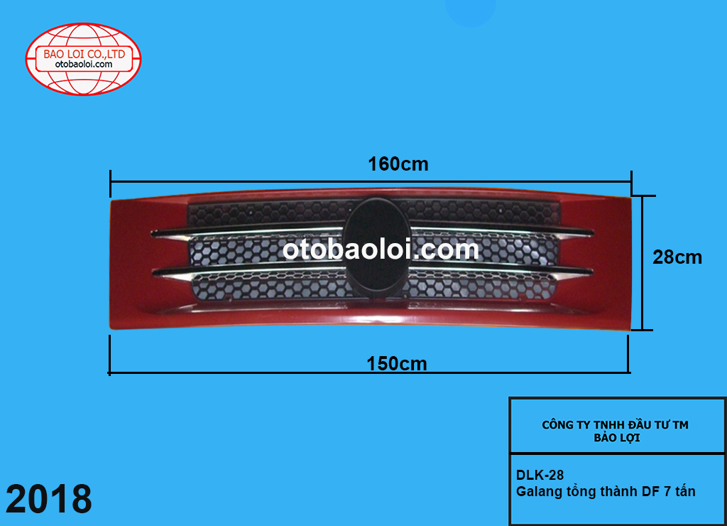 Galang tổng thành DF 7 tấn