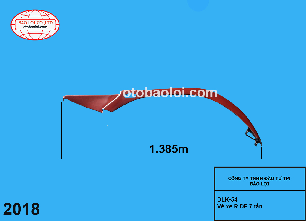 Vè xe R DF 7 tấn