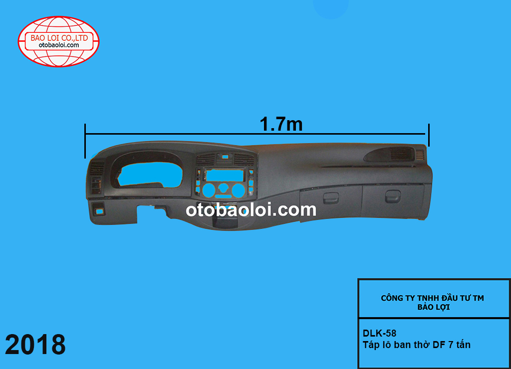 Táp lô ban thờ DF 7 tấn